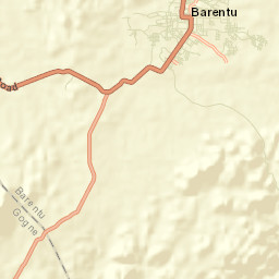 Barentu Street Map