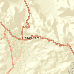 Dek’emhāre Street Map