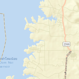 Amphoe Sirindhorn Street Map