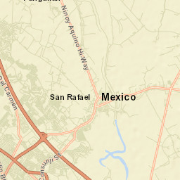 Mexico Street Map