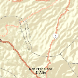 San Francisco El Alto Street Map