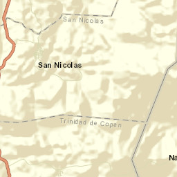 Trinidad de Copán Street Map