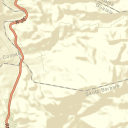 Gualala Street Map