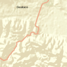 Gualaco Street Map