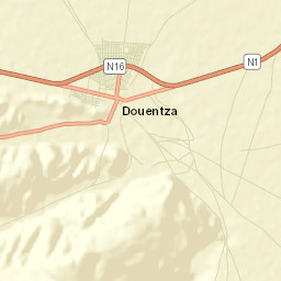 Douentza Street Map