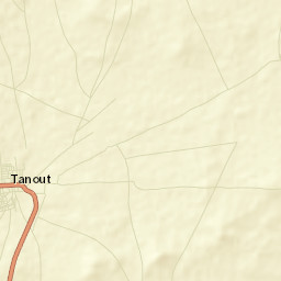 Tanout Street Map