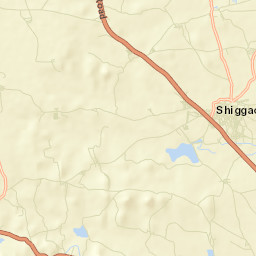 Shiggaon Street Map