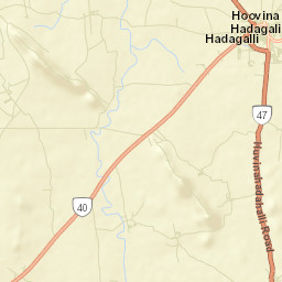 Hadagalli Street Map