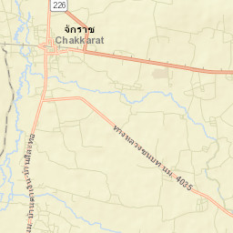 Amphoe Chakkarat Street Map