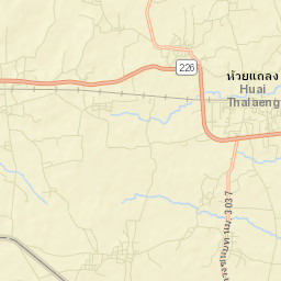 Ban Huai Thalaeng Street Map