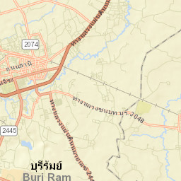 Buri Ram Street Map