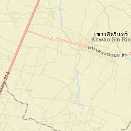Amphoe Khwao Sinarin Street Map