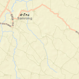 Amphoe Samrong Street Map