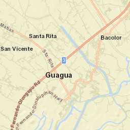 Santa Rita Street Map