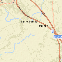 Santo Tomas Street Map
