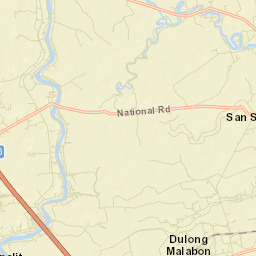 Talang Street Map