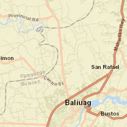 Vizal Santo Niño Street Map