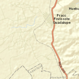 Huehuetán Street Map