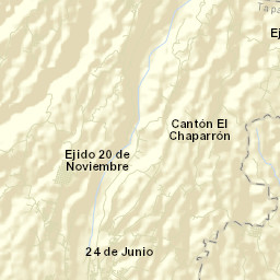 Veinte de Noviembre Street Map