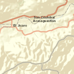 San Cristóbal Acasaguastlán Street Map