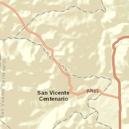 San Vicente Centenario Street Map