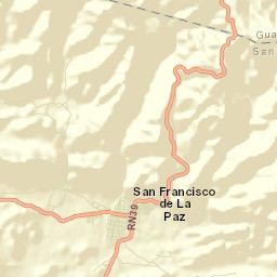 San Francisco de la Paz Street Map