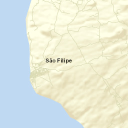 São Filipe Street Map