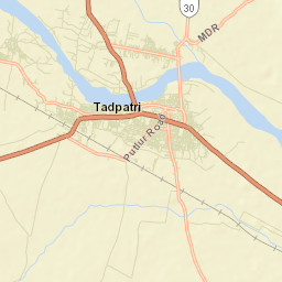 Tadpatri Street Map