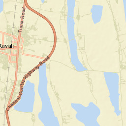 Kavali Street Map