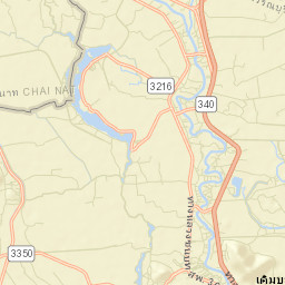 Amphoe Doembang Nangbuat Street Map