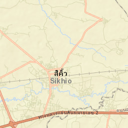 Amphoe Sikhiu Street Map