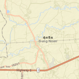 Sung Noen Street Map