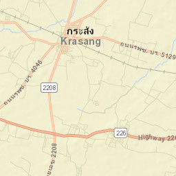 Amphoe Krasang Street Map