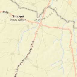Amphoe Non Khun Street Map