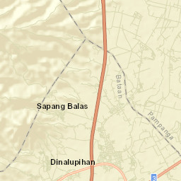 Dinalupihan Street Map