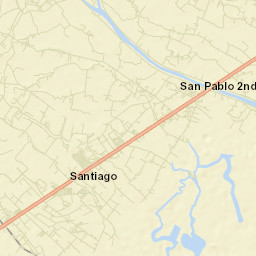 Santiago Street Map