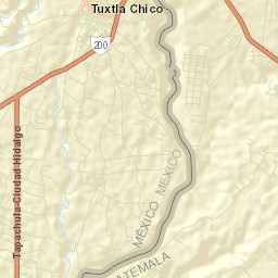 Tuxtla Chico Street Map