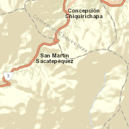 Concepción Chiquirichapa Street Map