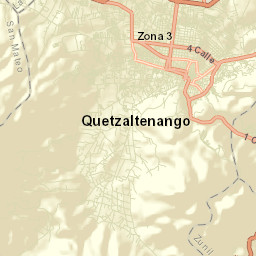 Almolonga Street Map