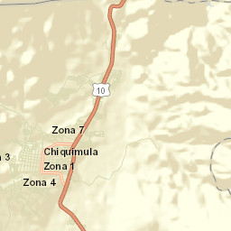 Chiquimula Street Map