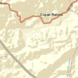Copán Street Map