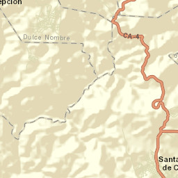 Dulce Nombre Street Map