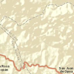 San Juan de Opoa Street Map