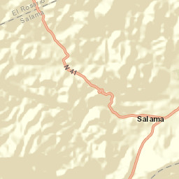 Salamá Street Map