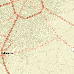 Touba Street Map