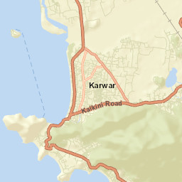 Karwar Street Map