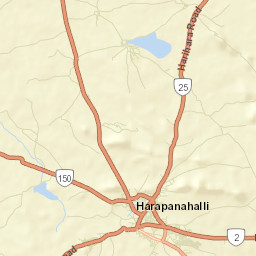 Harpanahalli Street Map