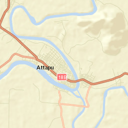 Attapeu Street Map