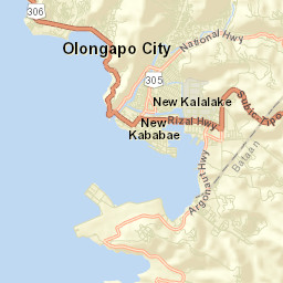 Olongapo Street Map
