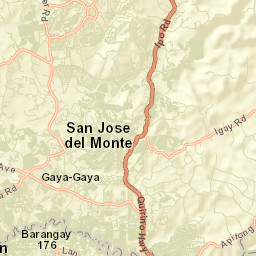 San Jose del Monte Street Map